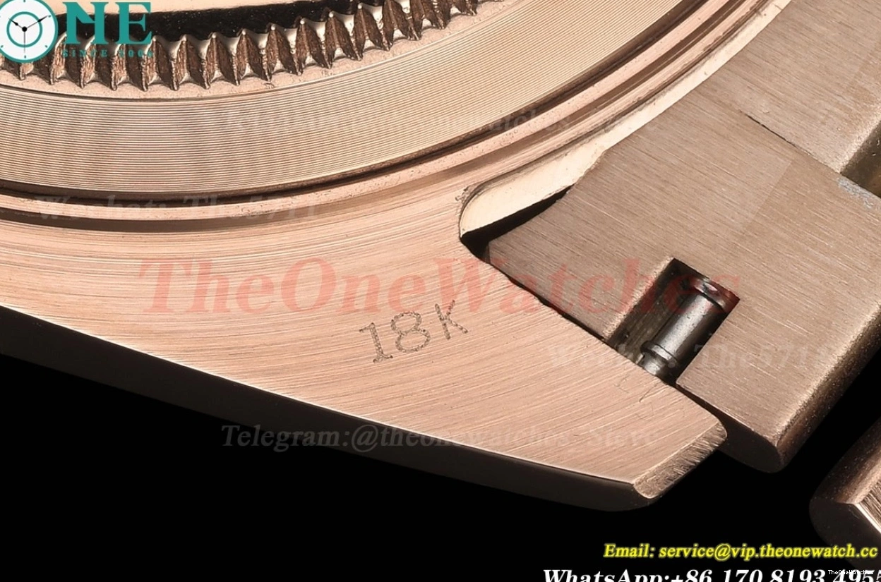 RG GDF 40mm Daydate Dial MY8215 Gold Rose RG 0205